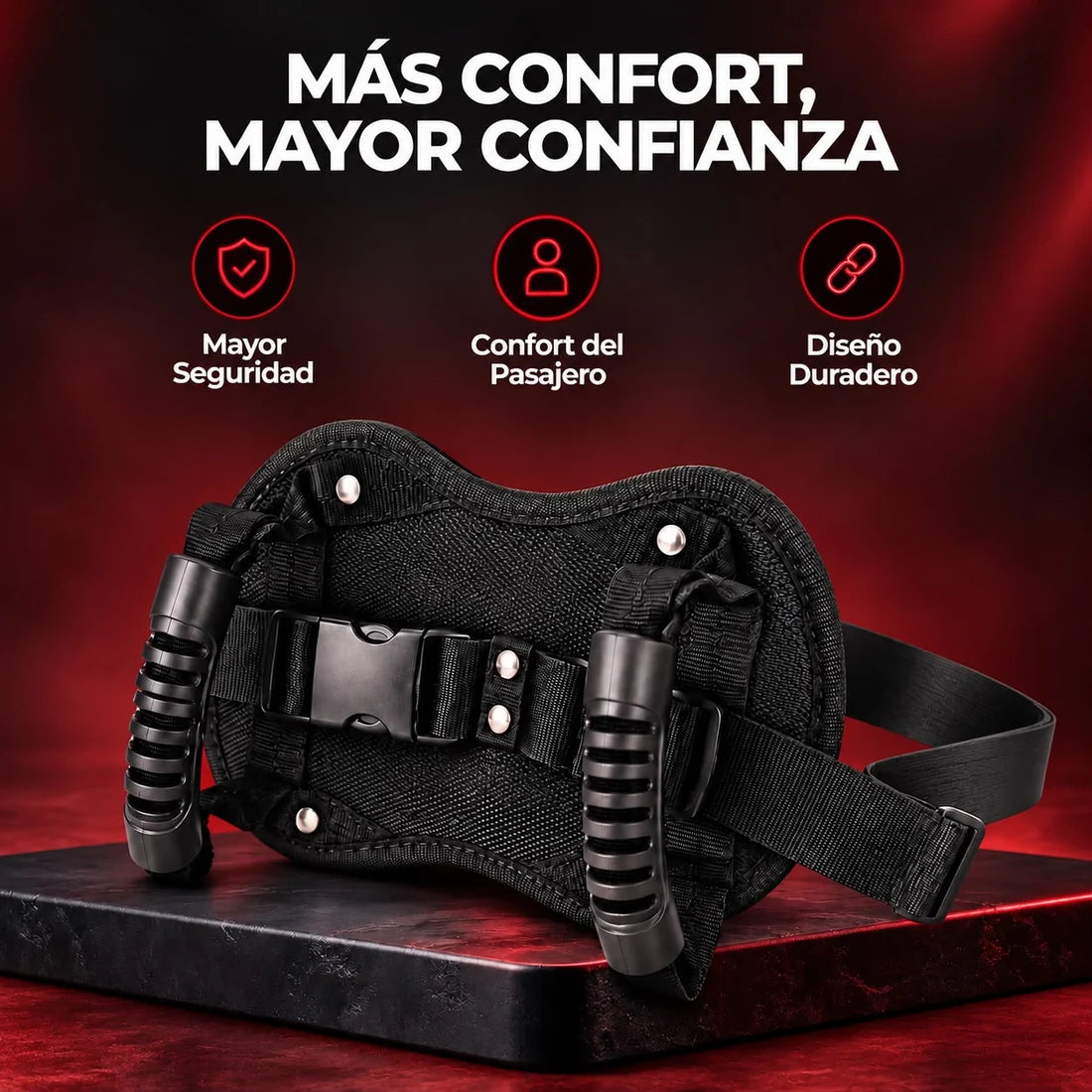 Cinturón de seguridad para copilotos